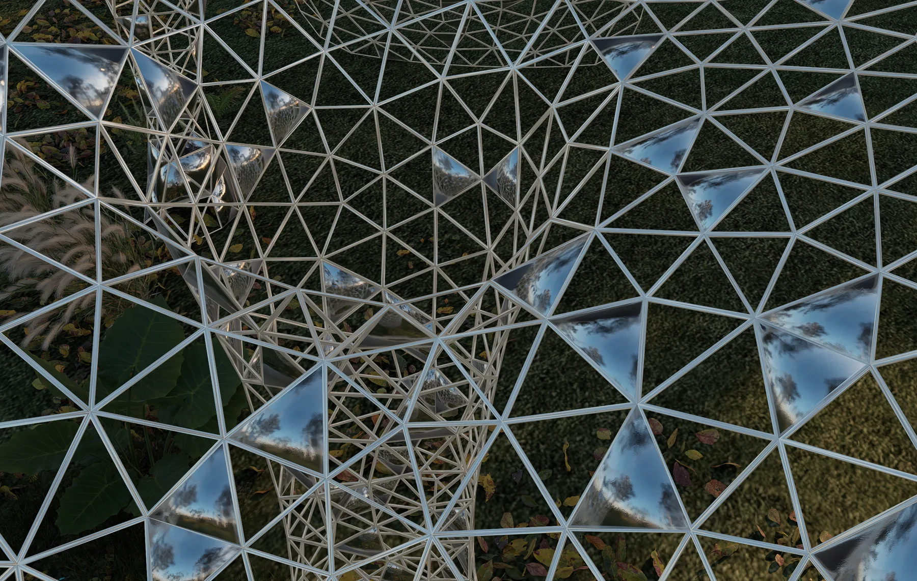 冠序：算法织造项目画面 2 / Crown Sequence: Algorithmic Weaving, project view 2