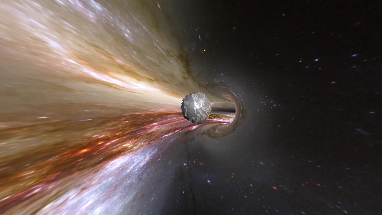 运动中的宇宙三维影像画面 / A cosmic transformation from A Universe in Motion